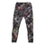 Women's Prana leggings with multicolor abstract camo print, full coverage capri