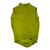 Men's lightweight gilet, bright neon green, full-zip front with small logo patch