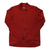 Men's thermal cycling jersey, full-zip, deep red