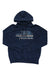 Half Dome pullover hoodie in navy with embroidered Half Dome chest graphic
