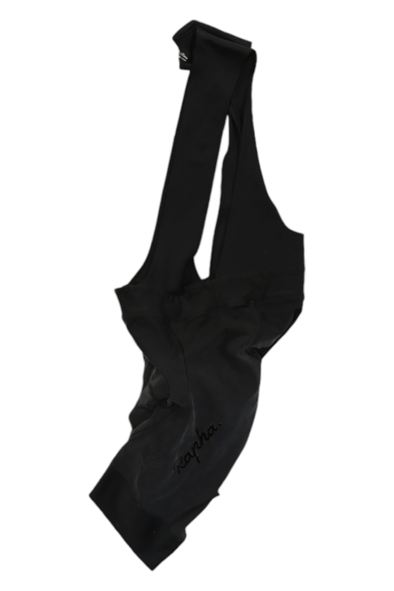 The Rapha Classic Bib Shorts, shown laid flat on a white background with visible “Rapha” branding, are premium cycling shorts crafted to boost your cycling performance.