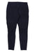 A pair of Carhartt Womens Force Midweight Pocket Leggings in navy blue, slim-fit with front pockets, is laid flat on a white background.
