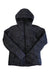 The Womens WarmCube Featherless Hoody is a black, quilted, hooded jacket with synthetic insulation, a front zipper, and windproof design. Lightweight with long sleeves, it keeps you warm on cool days.