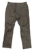A pair of durable Kuhl Mens Free Ryder Pants in brown, featuring front and back pockets, belt loops, and visible stitching, laid flat on a white background.