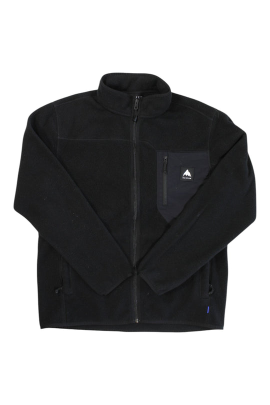 Burton Mens Cinder Full Zip Fleece Jacket