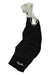 The Rapha Classic Bib Shorts in black and white, featuring shoulder straps and "Rapha." in white near the bottom hem, are premium cycling shorts designed for optimal performance.