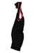 Rapha RCC Classic Bib Short in black with pink-trimmed straps, visible seam lines, and "Rapha" branding near the hem. These fitted bib shorts are shown on a white background—ideal lightweight cycling apparel.