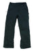 The North Face Women’s Freedom Insulated Pant in black features a straight-leg fit, multiple pockets, belt loops, and a button waist—waterproof and breathable for any adventure, shown laid flat on a white background.