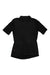 The Womens Lightweight Souplesse Jersey is a black, short-sleeve cycling jersey for women featuring a front zipper, small lower left logo, and a slightly longer back hem.