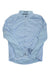 The Rapha Men's Pro Team Insulated Jacket is a light blue, long-sleeve cycling jacket with a front zipper, stand-up collar, and subtle stripe detail near the hem, designed for comfort during cold-weather rides.