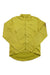The Rapha Mens Winter Jersey is a long-sleeved, bright yellow winter cycling jersey with a full front zipper, high collar, and chest logo, shown laid flat on a white background.