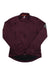 The Rapha Mens Winter Jersey, a dark maroon long-sleeve zip-up with a high collar and slightly curved hem, is shown laid flat on a white background.