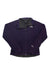 The Women's Windwall 1 Full Zip from The North Face is a purple jacket with a front zipper, two zippered pockets, and logo details on the chest and left sleeve for stylish wind-resistant comfort.