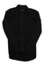 The Pro Team Long Sleeve Aero Jersey is a black, full-length zip cycling jersey optimized for aerodynamics, shown laid flat on a white background.