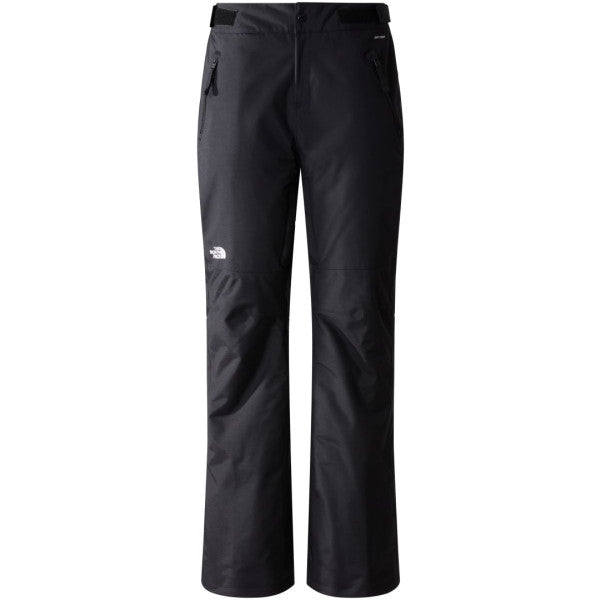 Women's Aboutaday pants by The North Face, black, zip pockets, adjustable waist, logo