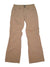 The Cabo Pant is a pair of lightweight, light brown women's cargo pants with wide legs and front and side pockets, shown laid flat on a white background.