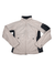 A light grey Columbia Womens Interchange Jacket Liner fleece zip-up with black accents on the collar, sides, and sleeves, displayed flat on a white background.