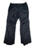 The Womens Peak to Peak Snow Pants are black, waterproof snow pants featuring side pockets, a front zipper and button closure, belt loops, and reinforced cuffs—designed to pair perfectly with a Columbia snow jacket for winter protection.