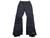 A pair of black Columbia Bugaboo Pant insulated snow pants with a slight flare at the bottom, laid flat on a white background.