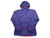 The Squamish CIS Jacket in blue with red accents is displayed flat on a white background. This 3-in-1 jacket includes a front zipper and adjustable hood drawstrings for versatile style and comfort.