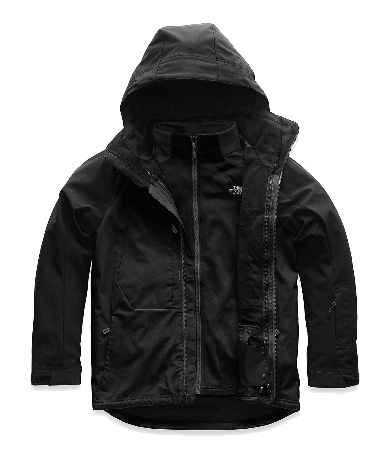 The north face storm peak jacket in dark online grey