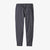The Kids' Foxglenn Jogger Pants are dark gray, lightweight joggers with an elastic waistband and cuffs, a single right-side patch pocket, made from recycled polyester and shown from the back against a white background.