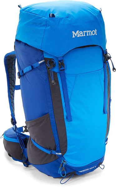 NWT Marmot on sale Airflow Flex 50 Hiking Backpack Blue Grey