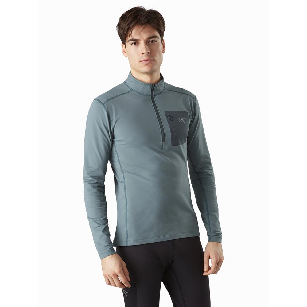 Men's Rho LT Zip Neck Base Layer Top